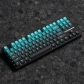 Adore Cyan 104+16 / 26 Cherry Profile PBT Dye-subbed Doubleshot Backlit Keycaps Set Top / Side Legends for Mechanical Keyboard